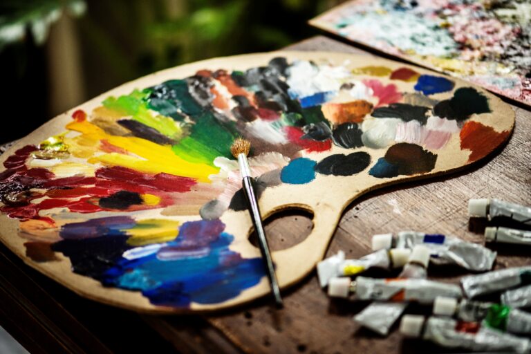 A colour palette is a great way to establish the look and feel of your brand.