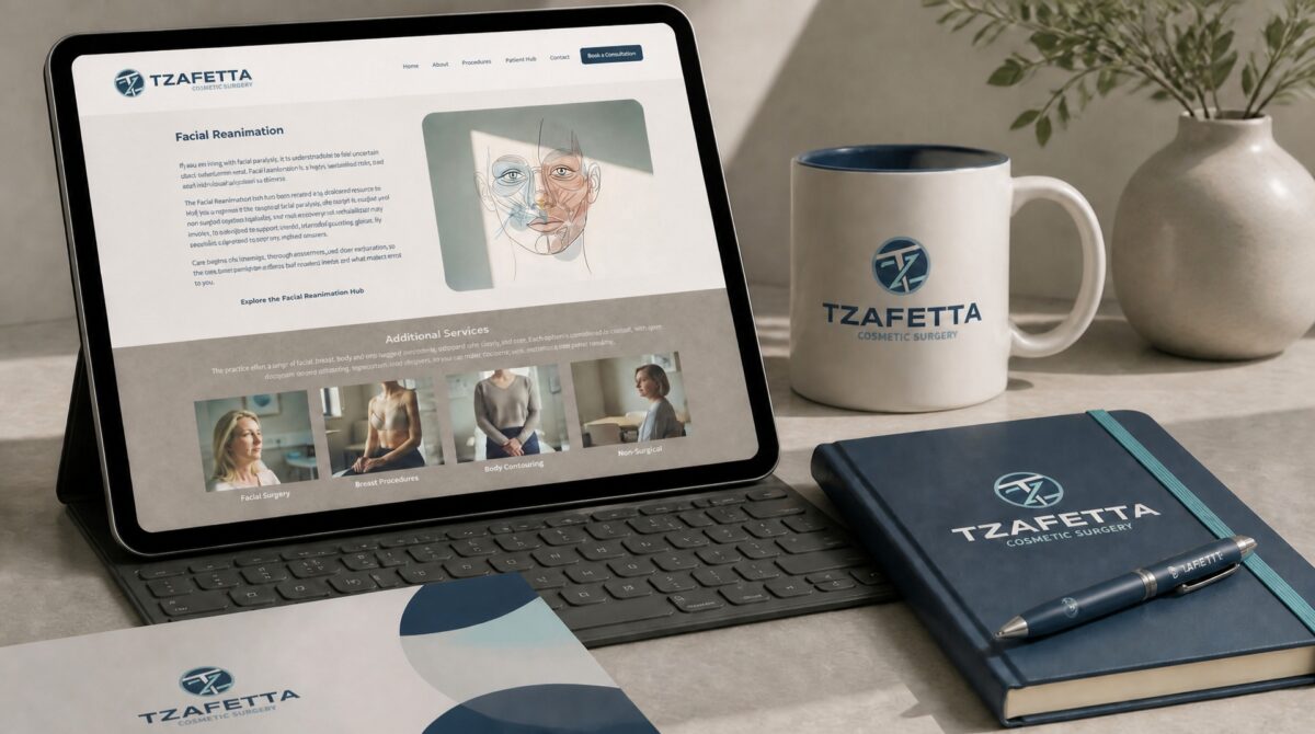 Tzafetta Cosmetic Surgery Brand ID